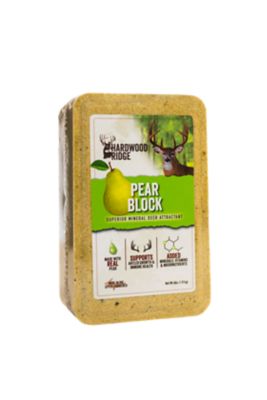 Image showing  4 lb. Pear Deer Attractant Mineral Block