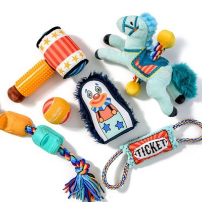 Image showing  Plush Ticket Dog Tug Toy