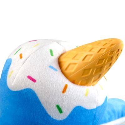 Image showing  Ice Cream Splat Duraplush Dog Toy, Assorted Colors