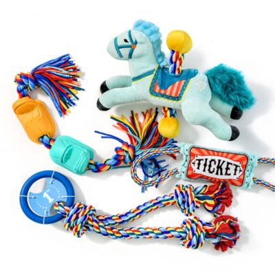 Image showing  Bumper Cars Rope Tug Dog Toy