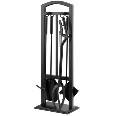 Image showing  Fireplace Tool Set, Black, 5 pc.