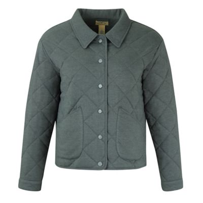 Blue Mountain Women's Knit Quilted Jacket