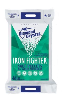 Diamond Crystal 40 lb. Iron Fighter Salt Pellets
