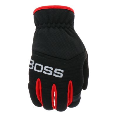Image showing 4 th Boss Performance Task Leather Palm Glove