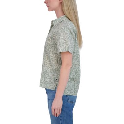 Image showing  Women's Woven Collared Short-Sleeve Top