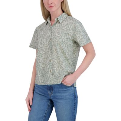Image showing  Women's Woven Collared Short-Sleeve Top
