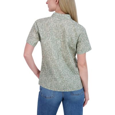 Image showing  Women's Woven Collared Short-Sleeve Top