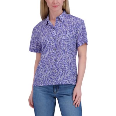 Image showing  Women's Woven Collared Short-Sleeve Top
