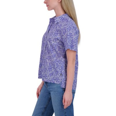 Image showing  Women's Woven Collared Short-Sleeve Top
