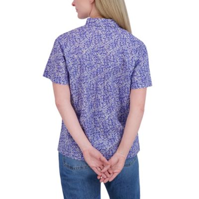 Image showing  Women's Woven Collared Short-Sleeve Top