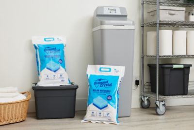 Image showing 40 lb. Solar Naturals Salt Crystals, White