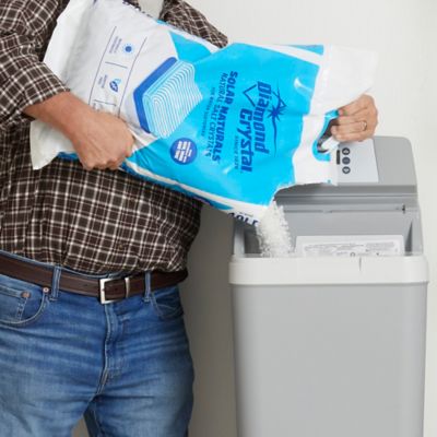 Image showing 40 lb. Solar Naturals Salt Crystals, White