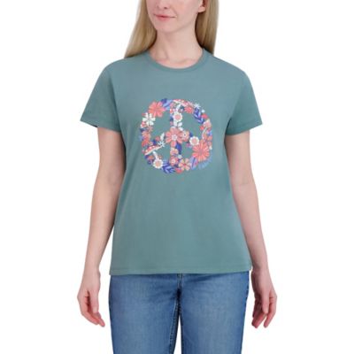 Image showing 0 th Eddie Bauer Women's Graphic Crew Neck Short-Sleeve T-Shirt