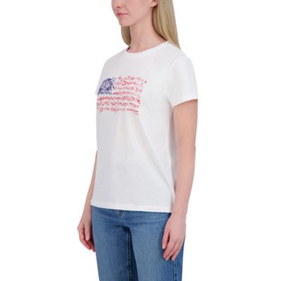 Image showing 1 th Eddie Bauer Women's Graphic Crew Neck Short-Sleeve T-Shirt