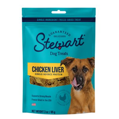 Stewart Freeze Dried Chicken Liver, 3 oz. Pouch