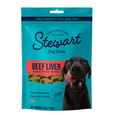 Stewart Freeze Dried Beef Liver 4 oz. Pouch