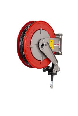 Image showing 6 th Zeeline by Milton Premium Series 30 ft oil Hose Reel 1/2 npt