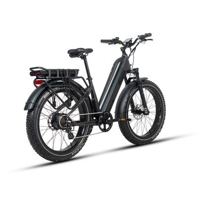 Image showing  Pioneer Plus Fat Tire All-Terrain Electric Bike, Black