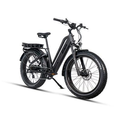 Image showing  Pioneer Plus Fat Tire All-Terrain Electric Bike, Black