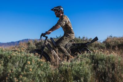 Image showing 7 th Dirwin Pioneer Plus Fat Tire All-Terrain Electric Bike, Black