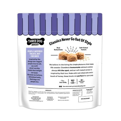 Image showing  Classic Oatmeal Cookies Soft Baked Dog Treats, 24 oz.
