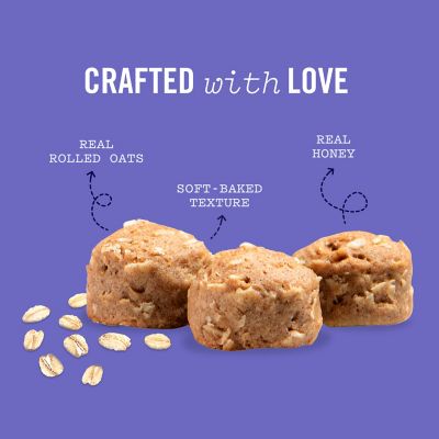 Image showing  Classic Oatmeal Cookies Soft Baked Dog Treats, 24 oz.