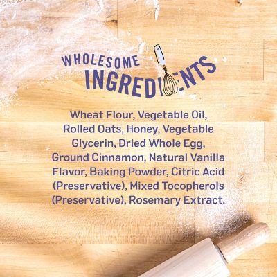 Image showing  Classic Oatmeal Cookies Soft Baked Dog Treats, 24 oz.