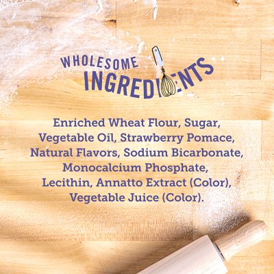 Image showing  Lick n Crunch! Strawberry Shortcake Sandwich Dog Cookie Treats, 13 oz.