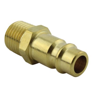 Image showing  HI-Flo V-Style 1/4 in. MNPT Brass Plug 2/cd