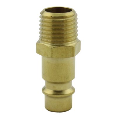 Image showing  HI-Flo V-Style 1/4 in. MNPT Brass Plug 2/cd