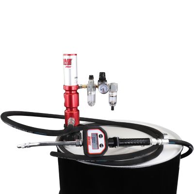 Zeeline by Milton 16 gal. Pneumatic 3:1 Premium Series IBC Pump Kit with Hose and Meter, 6.6 GPM