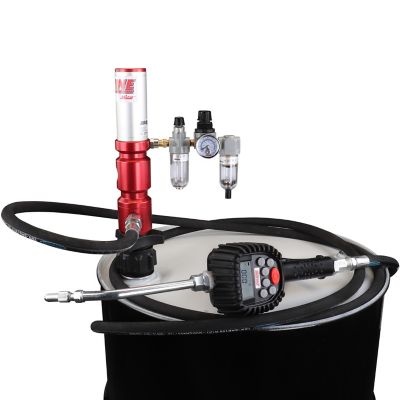 Zeeline by Milton 16 gal. Pneumatic 3:1 Premium Series IBC Pump Kit with Hose and Preset Meter, 6.6 GPM