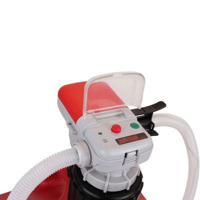 Image showing 9 th Zeeline by Milton AA Battery Powered Fuel Can Transfer Pump for Racing Fuel Cans-Red