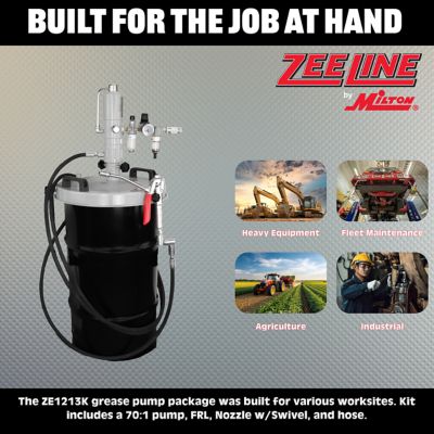 Image showing  70:1 Grease Pump Package for 120 lb. Kegs