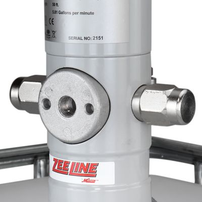 Image showing  70:1 Grease Pump for 120 lb. Kegs with Cart
