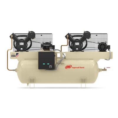 Ingersoll Rand 2-2545E10-V Duplex 10HP 120 Gallon 200-3-60 Air Compressor