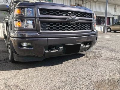 Image showing  2014-2015 Silverado 1500 Front Bumper Cover (no fog lamps), BK0110