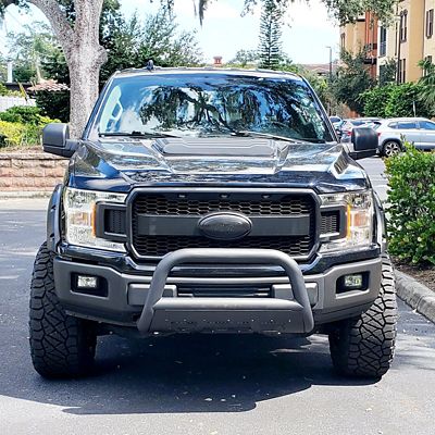 Image showing  2018-2020 F150 Front Bumper Cover (Side Sections) (No Fog Lamps), EF0110