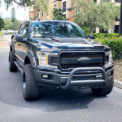 Image showing  2018-2020 F150 Front Bumper Cover (Side Sections) (With Fog Lamps), EF0212