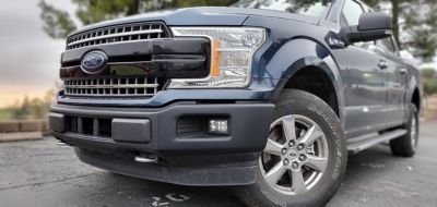 Image showing  2018-2020 F150 Center Bar Grille Overlay, G-EF01