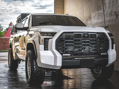 Image showing  2022-2024 Toyota Tundra Grille Surround and Hood Bulge Overlay, GGUMG