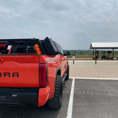 Image showing  2022-2024 Toyota Tundra Rear Bumper Overlays, GU10SW