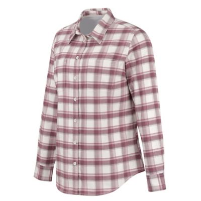 Image showing  Women's Flex Collared Long-Sleeve Flannel Work Shirt