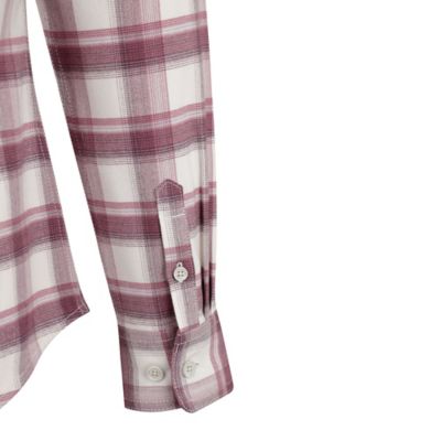 Image showing  Women's Flex Collared Long-Sleeve Flannel Work Shirt