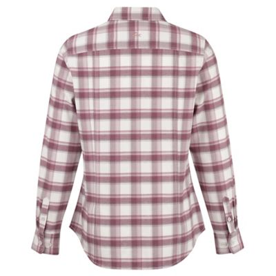 Image showing  Women's Flex Collared Long-Sleeve Flannel Work Shirt