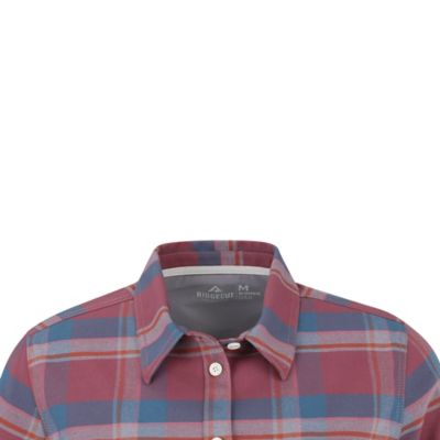 Image showing 5 th Ridgecut Women's Flex Collared Long-Sleeve Flannel Work Shirt