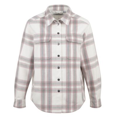 Ridgecut Women's Long-Sleeve Plaid Shirt Jacket