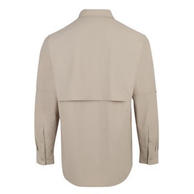 Image showing 1 th Blue Mountain Men's Quick Dry Long-Sleeve Button-Down Fishing Shirt