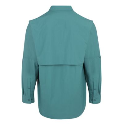 Image showing  Men's Quick Dry Long-Sleeve Button-Down Fishing Shirt