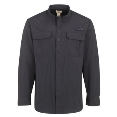 Image showing  Men's Quick Dry Long-Sleeve Button-Down Fishing Shirt